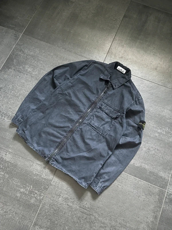 Stone island overshirt navy blue (Str M)