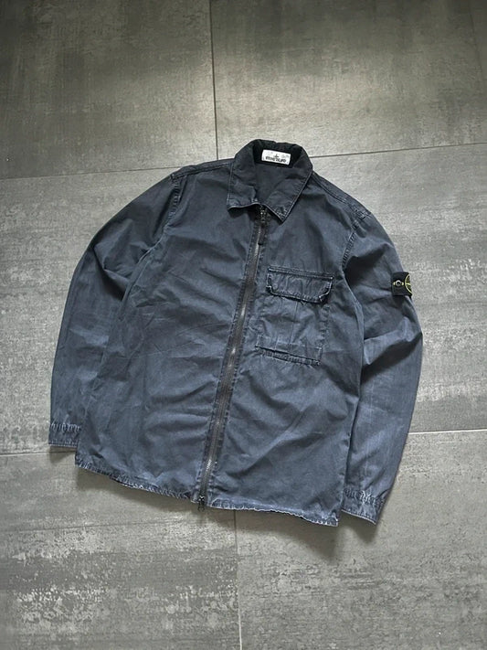 Stone island overshirt navy blue (Str M)