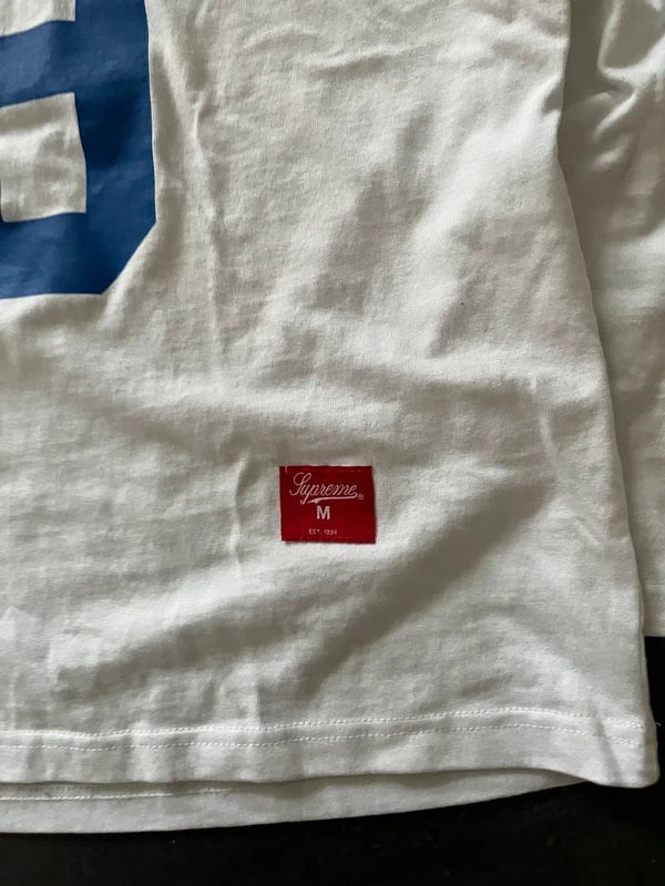 Supreme 99 L/S football top longsleeve White (Str M)