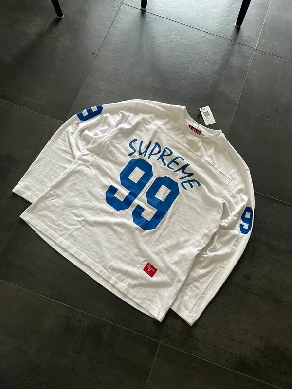 Supreme 99 L/S football top longsleeve White (Str M)