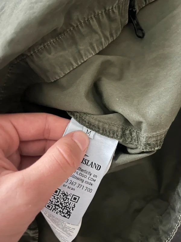 Stone Island overshirt Dark green khaki (Str M)