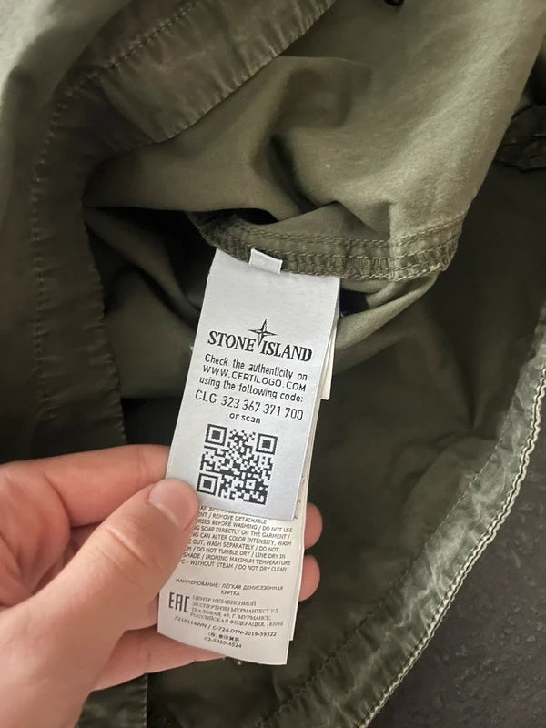 Stone Island overshirt Dark green khaki (Str M)