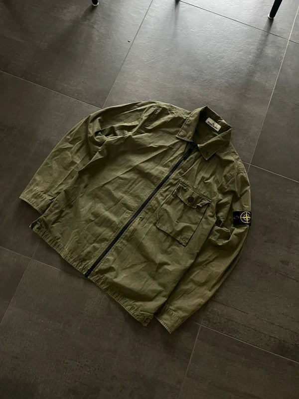 Stone Island overshirt Dark green khaki (Str M)
