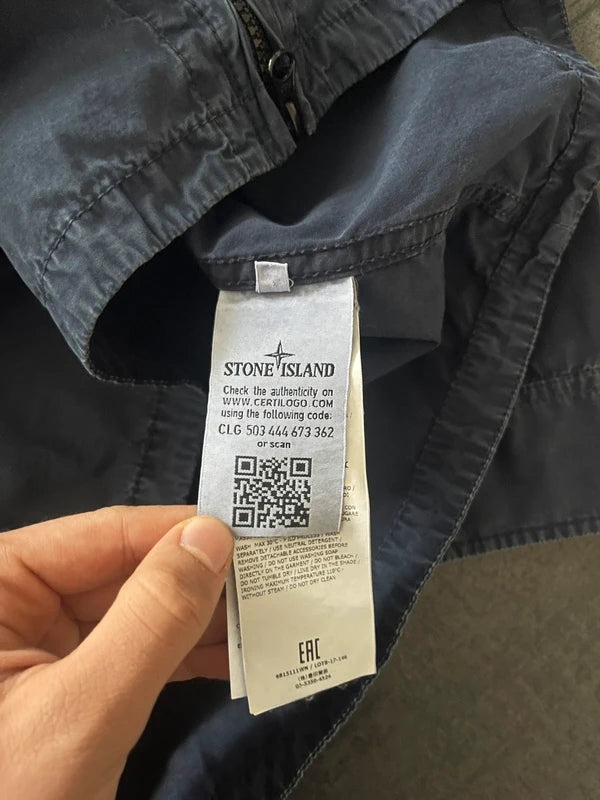 Stone island overshirt navy blue (Str M)