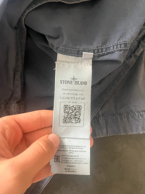 Stone Island overshirt blue (Str S)