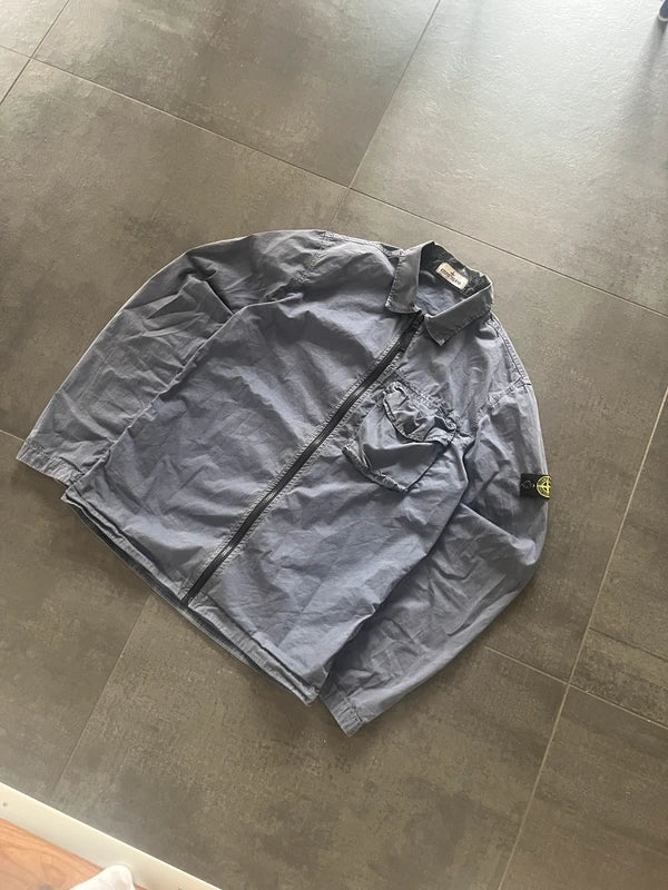 Stone Island overshirt blue (Str S)