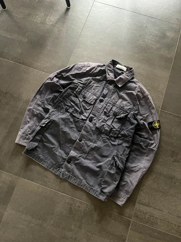 Stone Island overshirt navy blue (Str M)