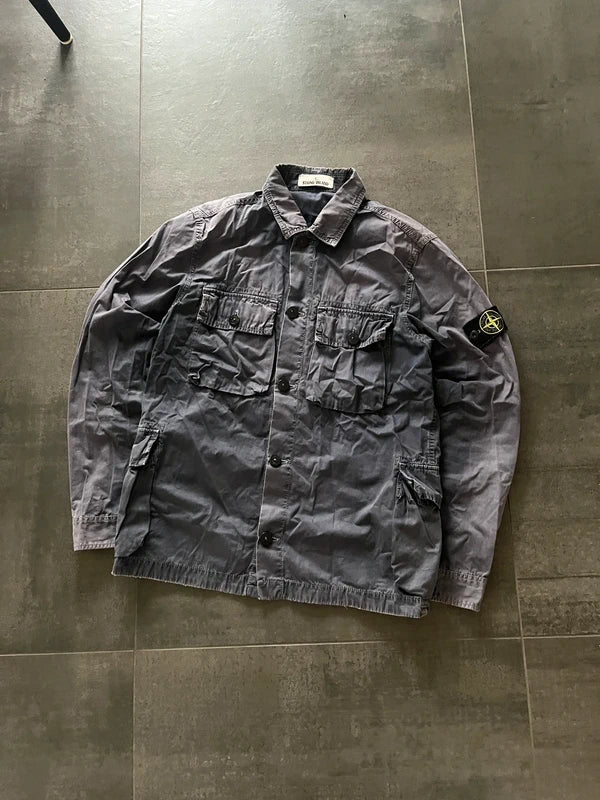 Stone Island overshirt navy blue (Str M)