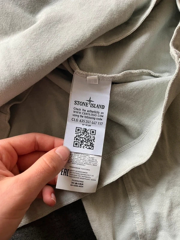 Stone Island sweatshirt light grey-ivory (Str M)