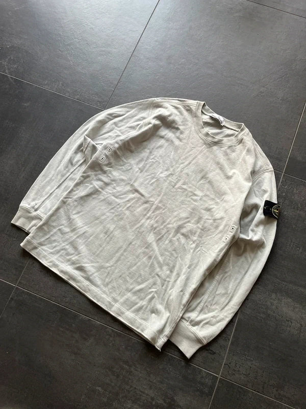 Stone Island sweatshirt light grey-ivory (Str M)