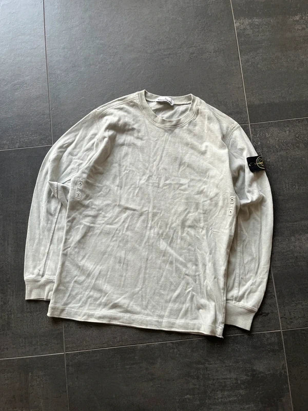 Stone Island sweatshirt light grey-ivory (Str M)