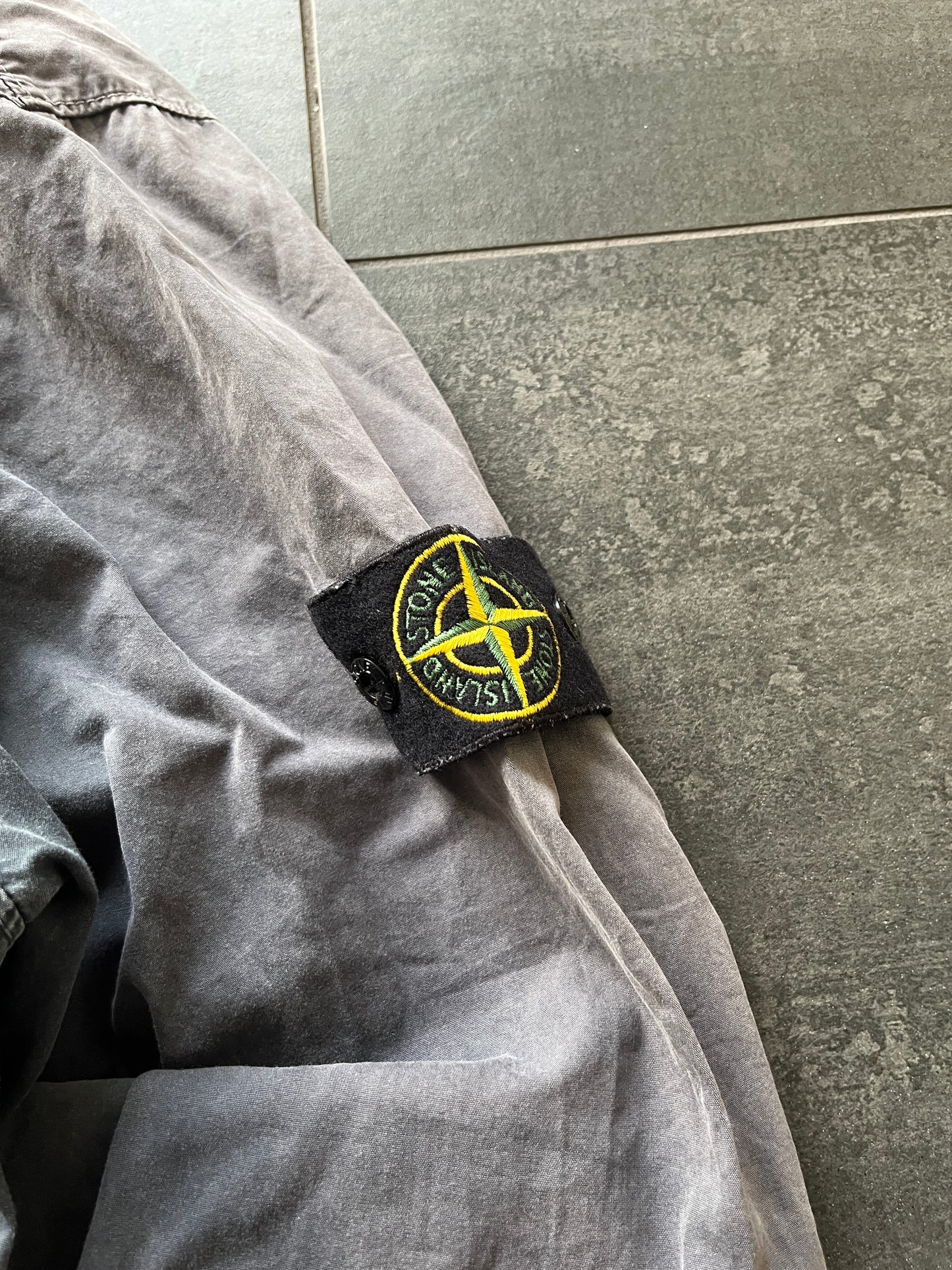 Stone Island washed Blue overshirt (Str M)