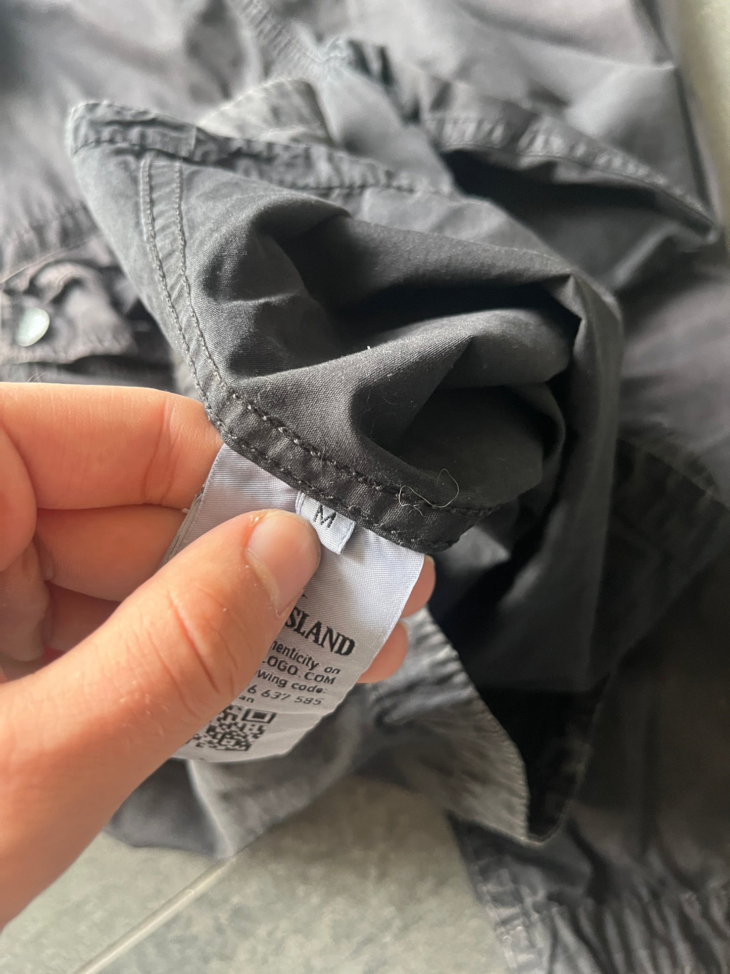 Stone Island overshirt Black (Str M)