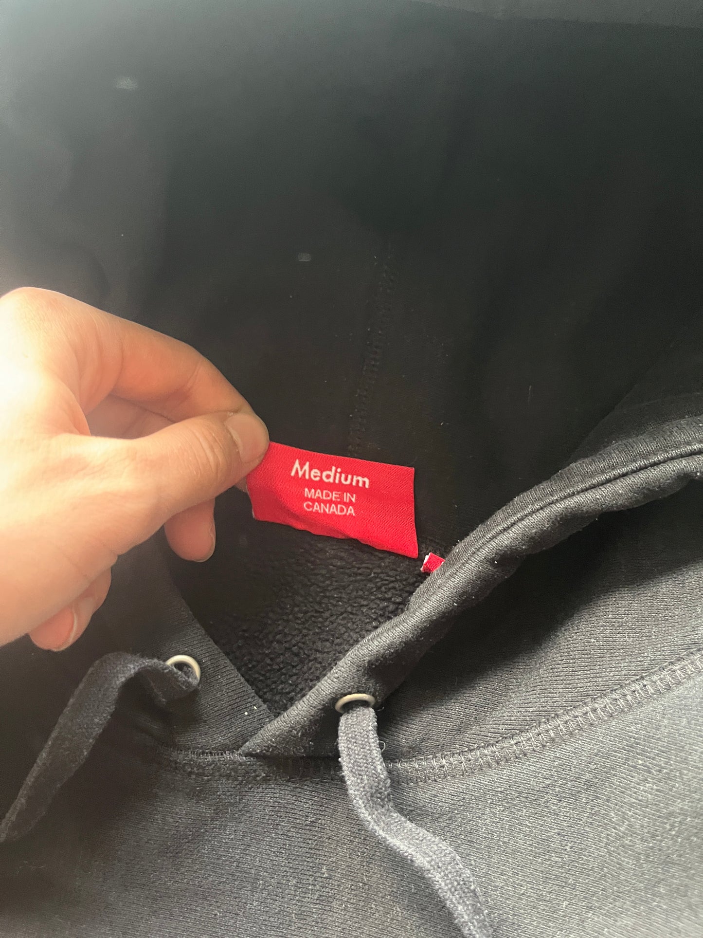Supreme cross box logo hoodie Black (Str M)