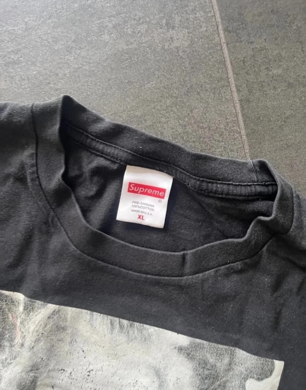 Suprem Graphic tee Black (Str Xl)