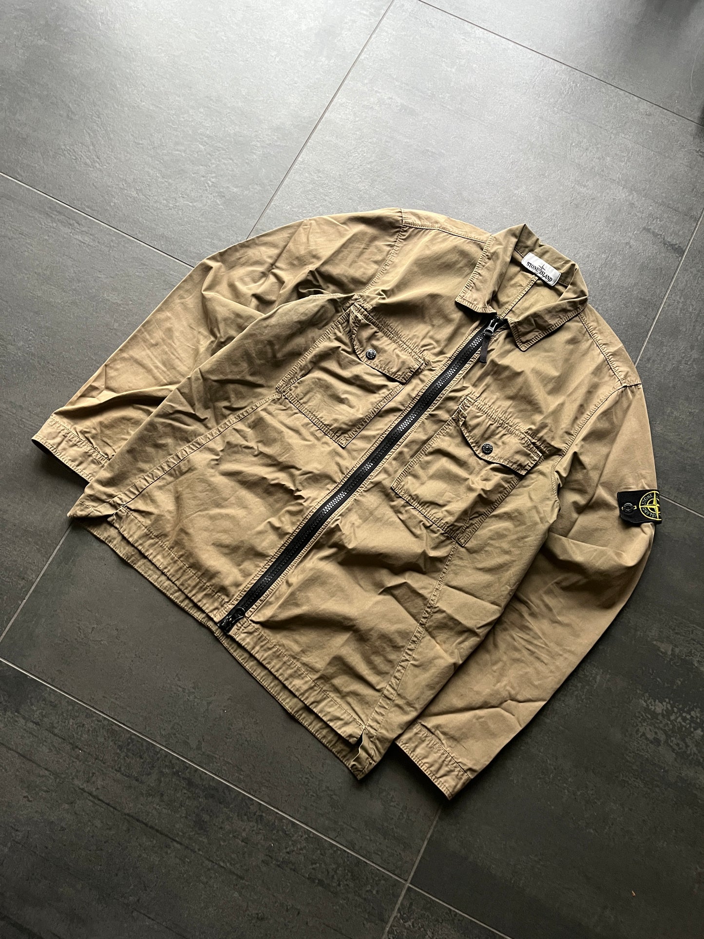 Stone Island overshirt Dark sand beige (Str M)