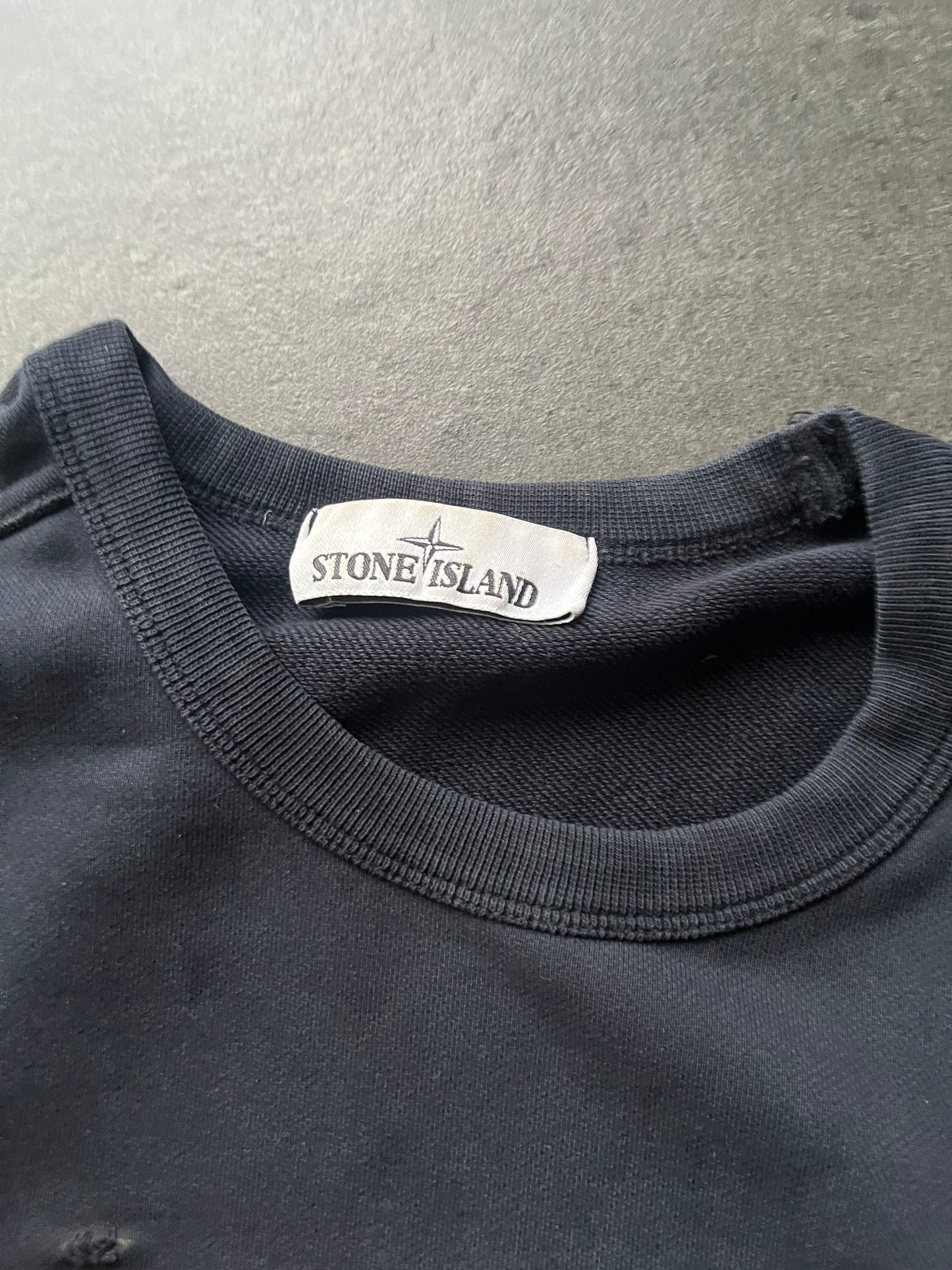Stone Island sweatshirt Navy Blue (Str S)