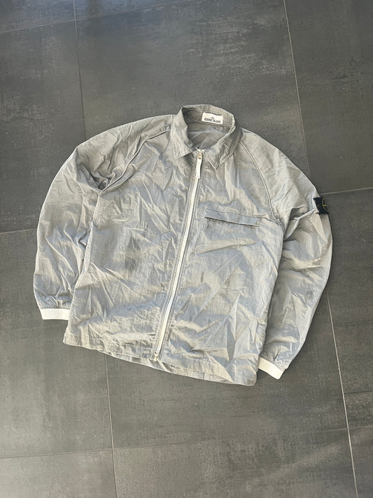 Stone island nylon overshirt Light Grey (Str M)