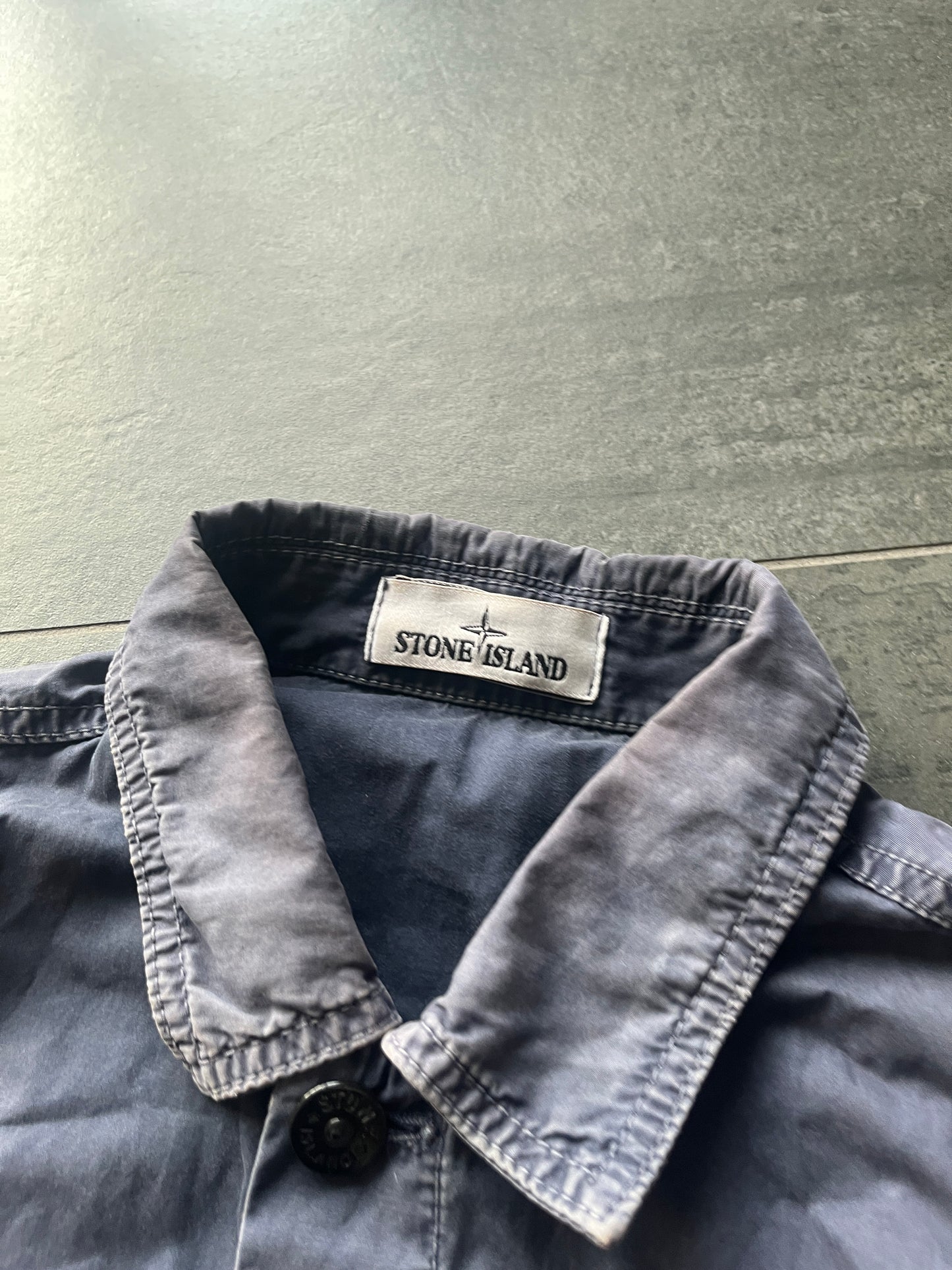 Stone Island overshirt vintage blue (Str M)