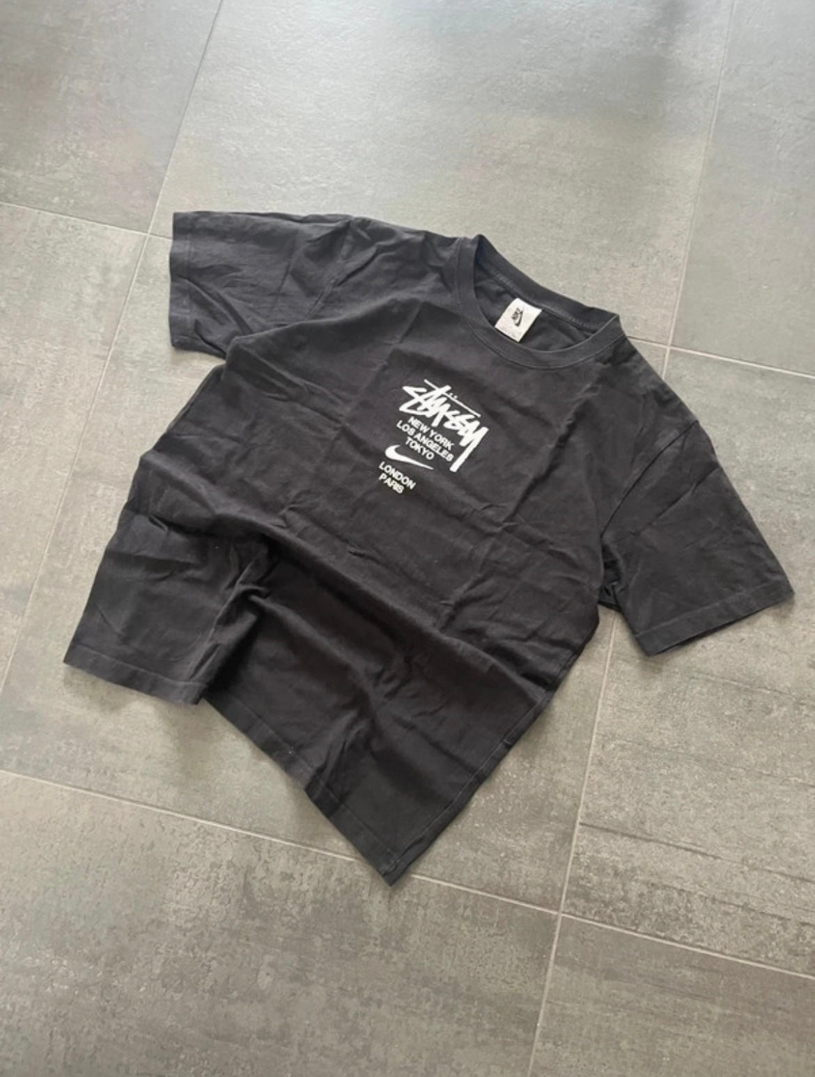 Stussy x Nike World tour tee Black (Str M)