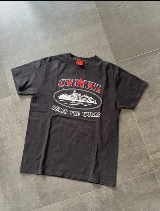Corteiz Stars tee Black (Str small)
