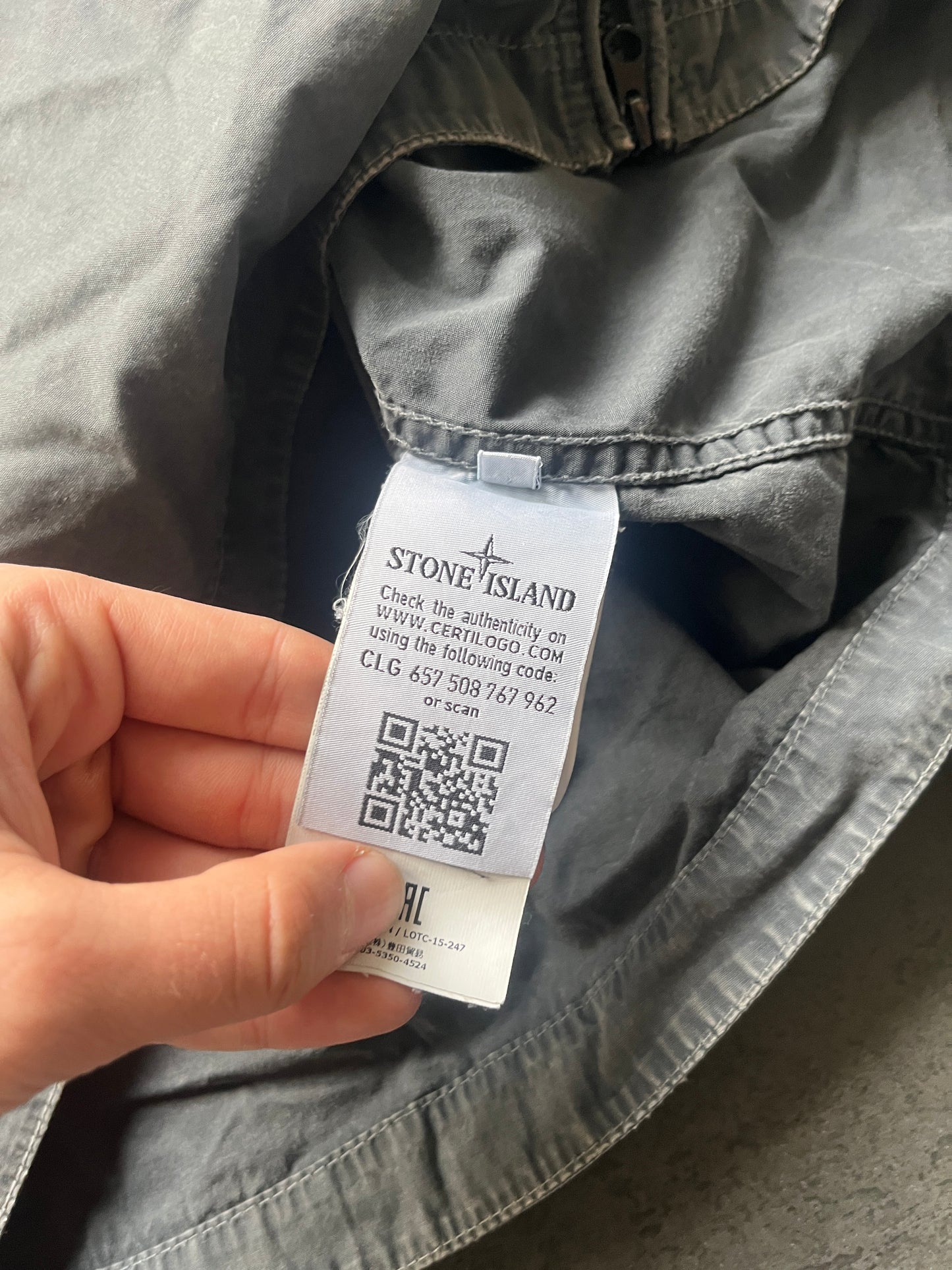 Stone Island overshirt Grey (Str M)