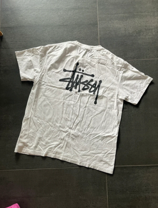 Stussy basic tee White (str L)