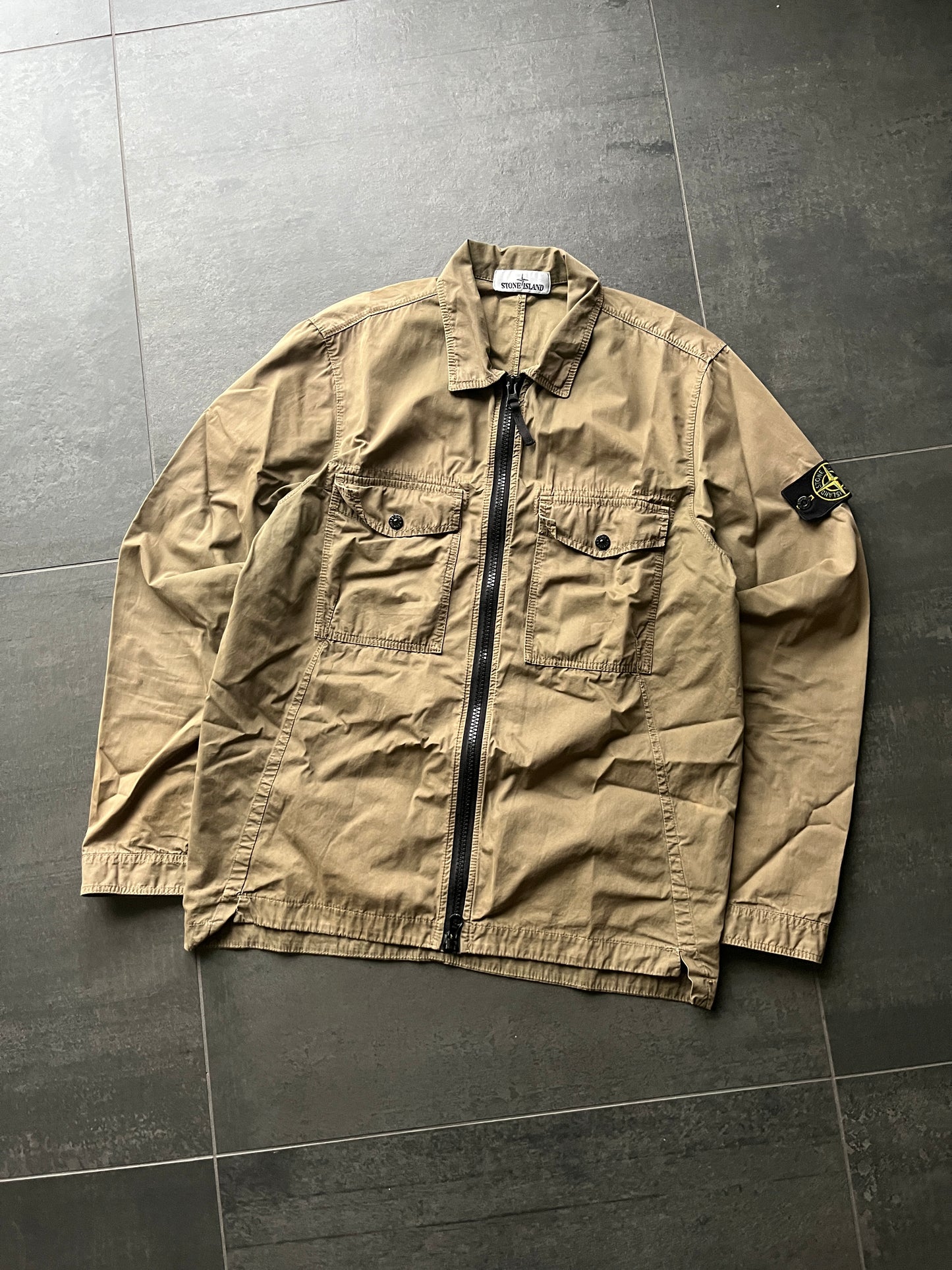 Stone Island overshirt Dark sand beige (Str M)